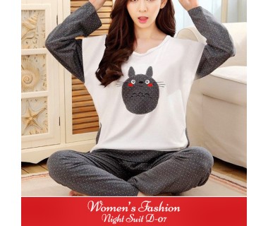Womens Fashion Night Suit D-07 Womens Fashion Night Suit D-07